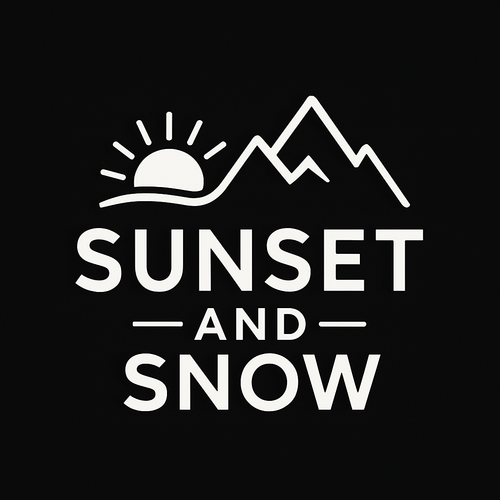 Sunset and Snow